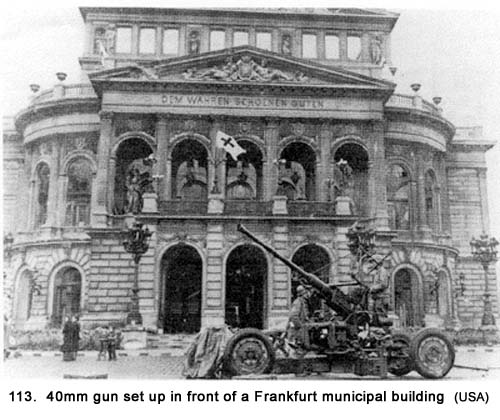40mm gun in Frankfurt