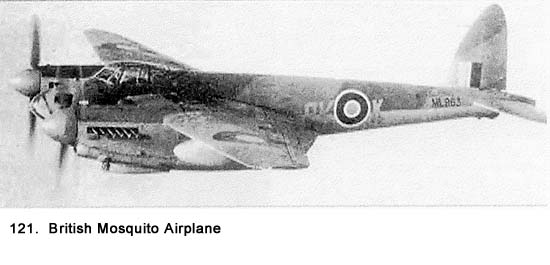 British Mosquito Airplane